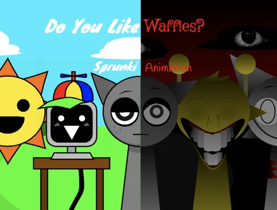 Do You Like Waffles Sprunki Animation