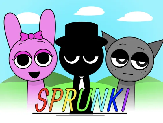 Sprunki But Black Is Normal Remix