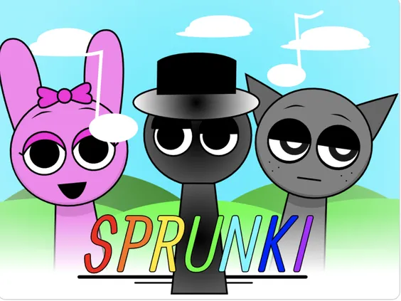 Sprunki But Black Is Normal